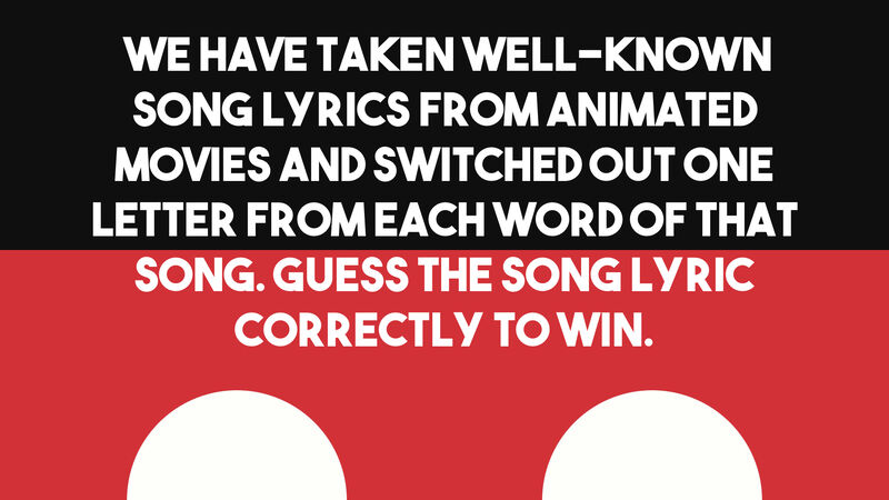 Single Letter Switch: Animated Movie Edition